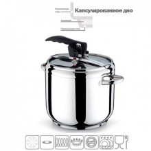 Кастрюля СКОРОВАРКА 12л. нержавеющая сталь Home Perfect ВЫСОКОКАЧЕСТВЕННАЯ Кастрюля СКОРОВАРКА 12л. нержавеющая сталь Home Perfect ВЫСОКОКАЧЕСТВЕННАЯ