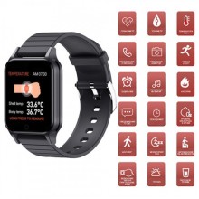ЛУЧШИЙ Фитнес-браслет УМНЫЙ Smart Bracelet T96 LUX черный ЛУЧШИЙ Фитнес-браслет УМНЫЙ Smart Bracelet T96 LUX черный