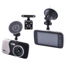 Автомобильный видеорегистратор ZHAR DVR X 600 с двумя камерами, 1080P Full HD, Металл