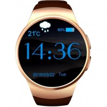 Высококачественные смарт часы KingWear KW18 AZ-01 Smart Watch Gold Высококачественные смарт часы KingWear KW18 AZ-01 Smart Watch Gold