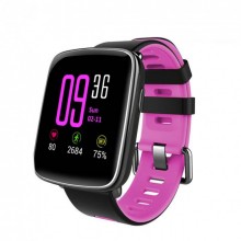 Смарт часы KingWear GV68 водонепроницаемые Smart Watch черный с фиолетовым