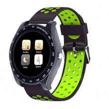 Умные смарт часы Smart Watch Z1 Plus черный с зеленым Умные смарт часы Smart Watch Z1 Plus черный с зеленым
