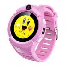 Детские умные часы-телефон Smart Watch Q360 с GPS + камера розовые