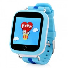 Детские часы Smart  Watch с GPS Q100, голубые