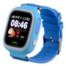 Детские смарт-часы Smart Watch Q90 Blue с GPS трекером и телефоном Голубые