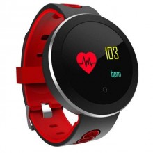 Фитнес-браслет Kers Q8 plus черный с красным Фитнес-браслет Kers Q8 plus черный с красным