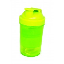 Шейкер трехсекционный SmartShake Green зеленый Шейкер трехсекционный SmartShake Green зеленый