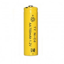 Аккумулятор AA Zha 1.2V 700 mAh Ni-Cd желтый