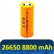 Аккумулятор 26650 ART 8800 mAh 3.7V оранжевый