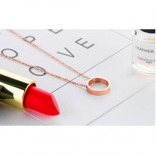 Подвеска из розового золота Zha Love Ring