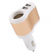 Автомобильная зарядка 2USB 3.1A+гнездо 12V-24V Автомобильная зарядка 2USB 3.1A+гнездо 12V-24V