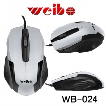 Компьютерная мышь Weibo WB-024 серая Компьютерная мышь Weibo WB-024 серая