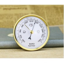 Карманный барометр Baro 90B белый с золотистым Карманный барометр Baro 90B белый с золотистым