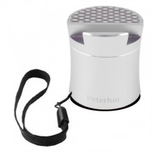 Беспроводная портативная Bluetooth-колонка Peterhot PTH-307 Shaking серая