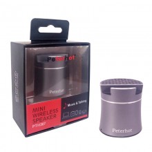 Беспроводная портативная Bluetooth-колонка Peterhot PTH-307 Shaking черная
