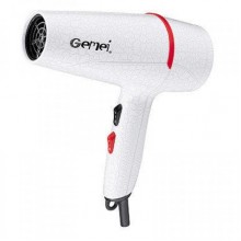 Фен для волос Gemei GM-1738, белый Фен для волос Gemei GM-1738, белый