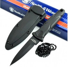 Нож тактический smith wesson SW HRT12 черный