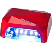 Лампа для ногтей многогранник 36Вт CCFL (UV)+LED красная Лампа для ногтей многогранник 36Вт CCFL (UV)+LED красная