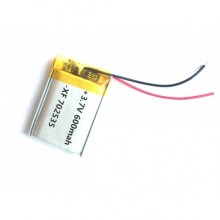 Аккумулятор литий-полимерный 600 mAh 3.7V 702535