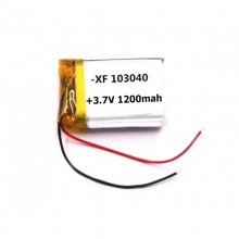 Аккумулятор литий-полимерный 1200mAh 3.7V 103040 3.7V