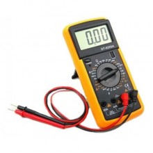 Мультиметр DT-9205A для измерения тока, напряжения, сопротивления, параметров диодов и транзисторов
