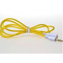 Кабель удлинитель Audio Jack 3.5M/3.5F желтый Кабель удлинитель Audio Jack 3.5M/3.5F желтый