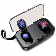 Беспроводные наушники Zha Air Twins T18s Bluetooth черные Беспроводные наушники Zha Air Twins T18s Bluetooth черные
