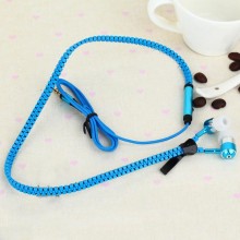 Наушники змейка Zipper Zha Hevaral синие