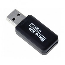 MicroSD card reader, адаптер для USB Black MicroSD card reader, адаптер для USB Black