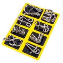 Головоломки Steel Puzzle  Набор из 8 штук