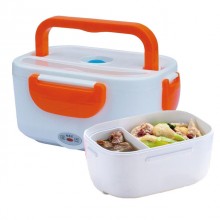 Термо Ланч бокс с подогревом ОТ ПРИКУРИВАТЕЛЯ автомобиля 12 V Electronic Lunchbo оранжевый Термо Ланч бокс с подогревом ОТ ПРИКУРИВАТЕЛЯ автомобиля 12 V Electronic Lunchbo оранжевый