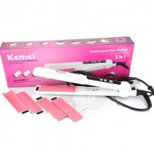 Стайлер Kemei KM-1878 3в1 выпрямитель, мелкое гофре, крупная волна Стайлер Kemei KM-1878 3в1 выпрямитель, мелкое гофре, крупная волна