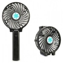 Ручной мини вентилятор Mini Fan на аккумуляторе черный