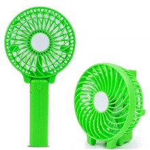 Ручной мини вентилятор Mini Fan на аккумуляторе зеленый