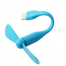 Гибкий вентилятор Usb для PowerBank или ноутбука голубой Гибкий вентилятор Usb для PowerBank или ноутбука голубой