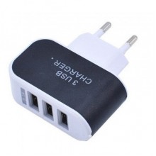 Зарядное устройство на 3 USB LANDFOX черное
