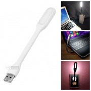 Гнучка лампа LED USB LIGHT підсвічування для ноутбука Біла