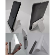 Подставка для телефона или планшета УДОБНАЯ и КОМПАКТНАЯ держатель VO/Universal Stent белая Подставка для телефона или планшета УДОБНАЯ и КОМПАКТНАЯ держатель VO/Universal Stent белая
