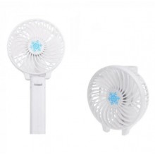 Ручной мини вентилятор Mini Fan на аккумуляторе Белый